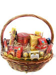 Exclusive chocolates in handle basket