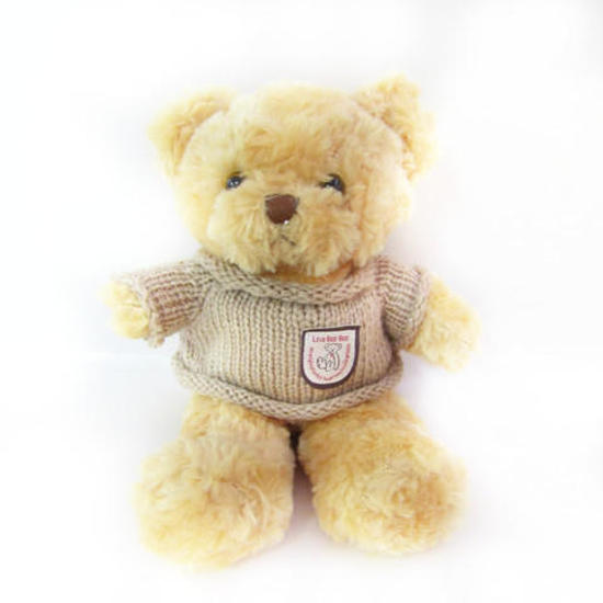 Brown teddy with beige jersey